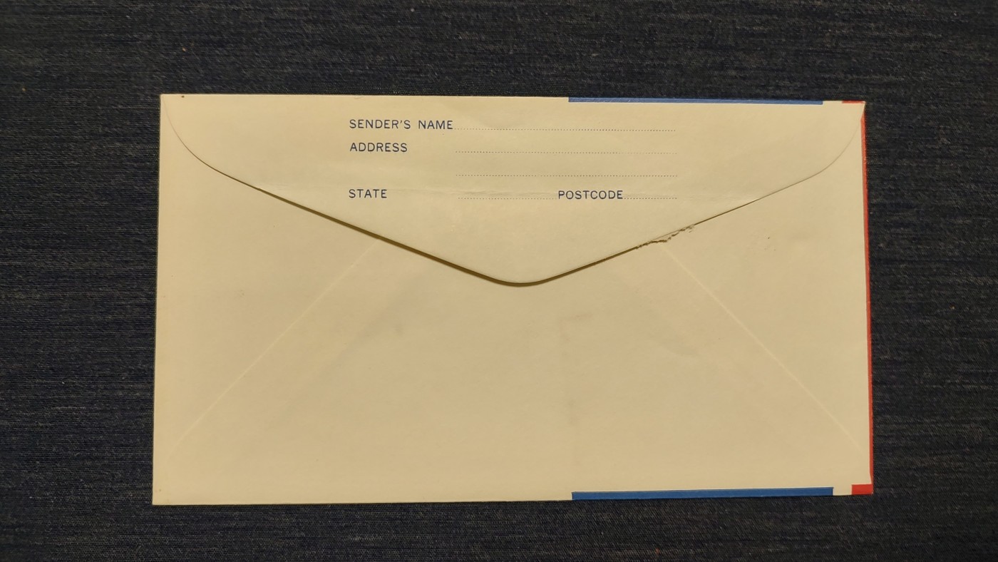 一月邮币社第七期拍卖国际邮票专场 1970年澳大利亚国旗首日封