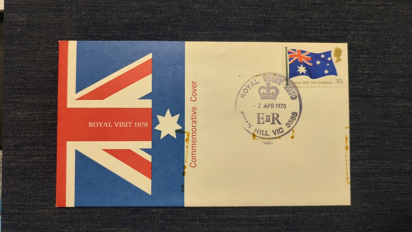 一月邮币社第七期拍卖国际邮票专场 1970年澳大利亚国旗首日封