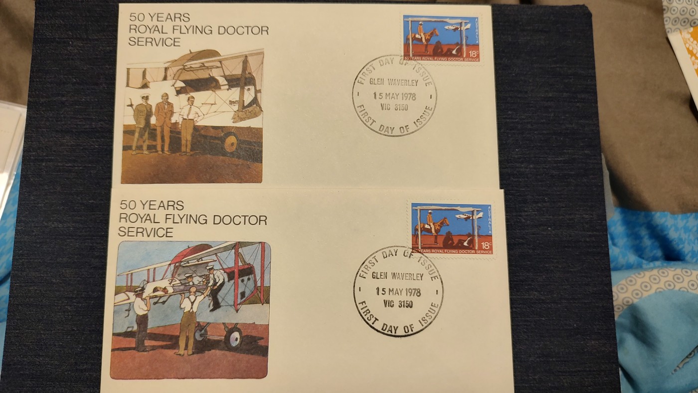 一月邮币社第七期拍卖国际邮票专场 1978年澳大利亚骑马首日封一对