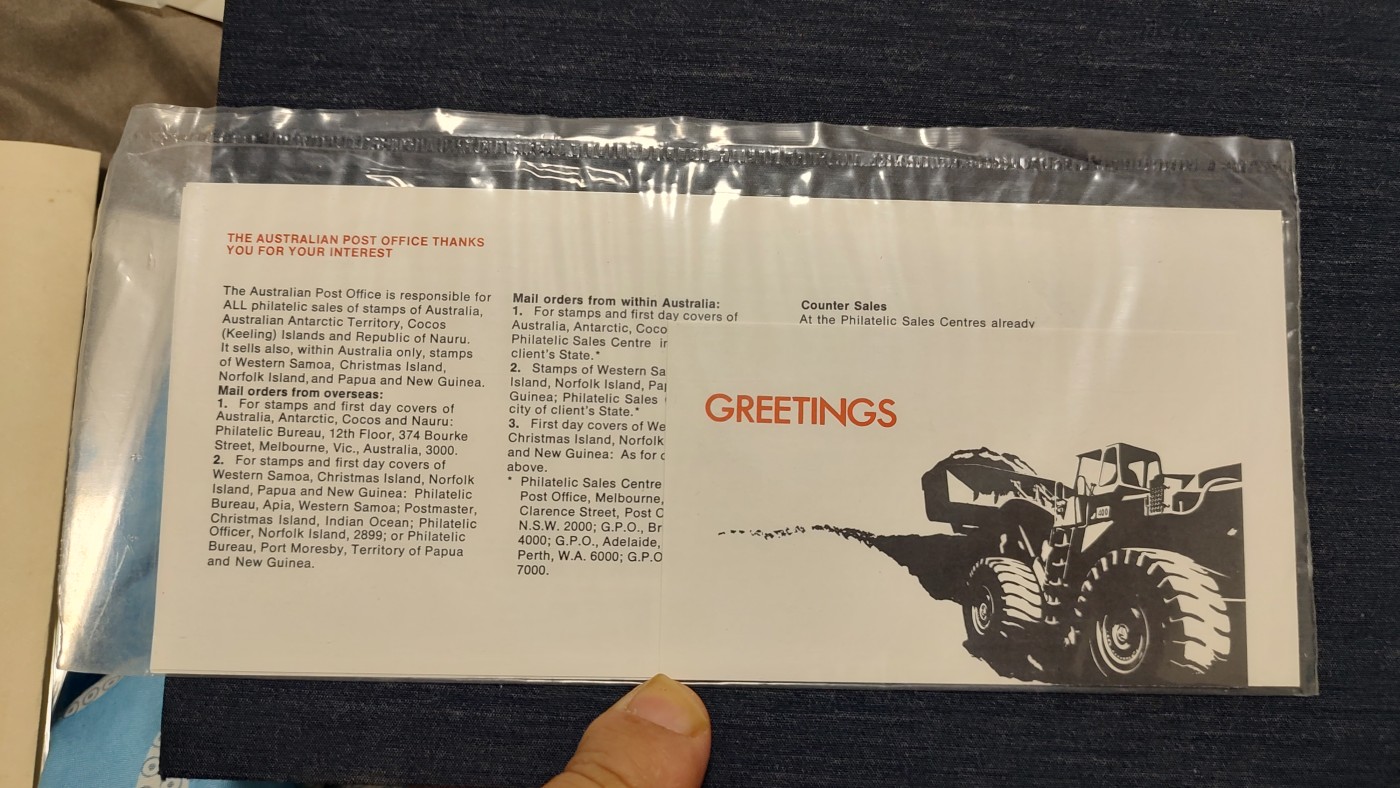 一月邮币社第七期拍卖国际邮票专场 澳大利亚建设新套票带卡