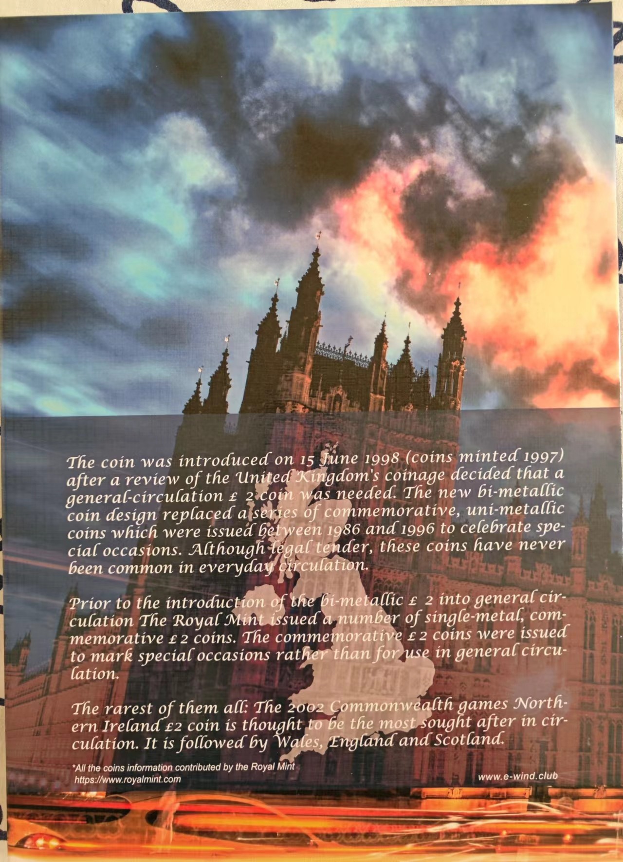 英国 1997-2021 2英镑硬币合集（部分） 送收藏册一本