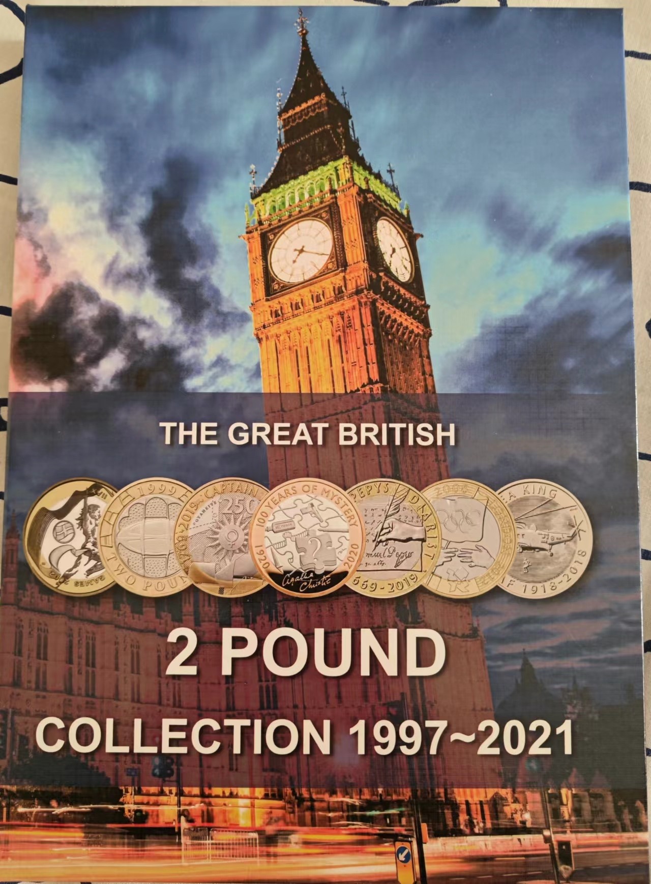 英国 1997-2021 2英镑硬币合集（部分） 送收藏册一本