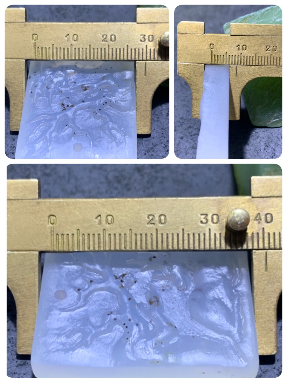 精美高玉化海洋玉髓手工俏色巧雕一路平安意境牌子一个