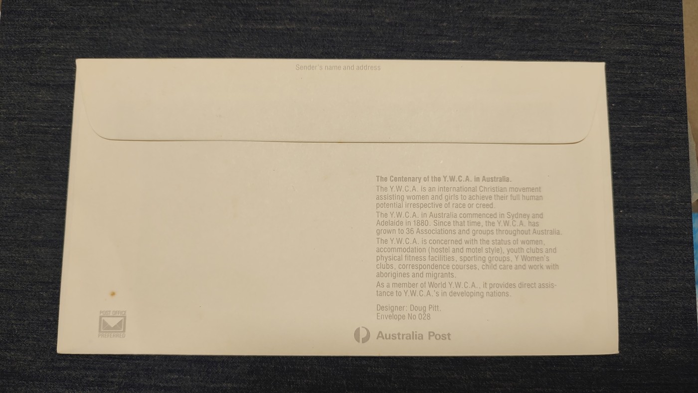 一月邮币社第七期拍卖国际邮票专场 1980年澳大利亚女人首日封