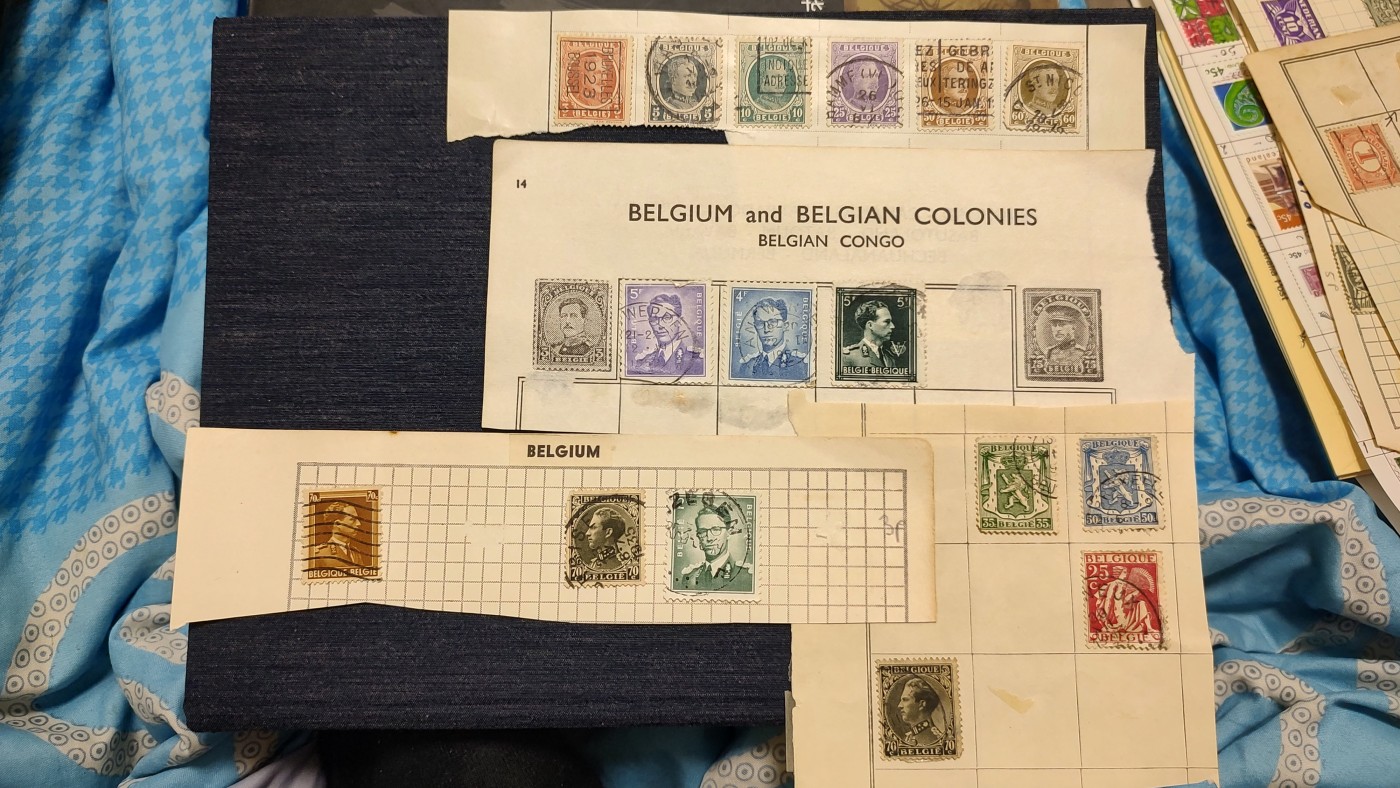 一月邮币社第七期拍卖国际邮票专场 比利时信销一组