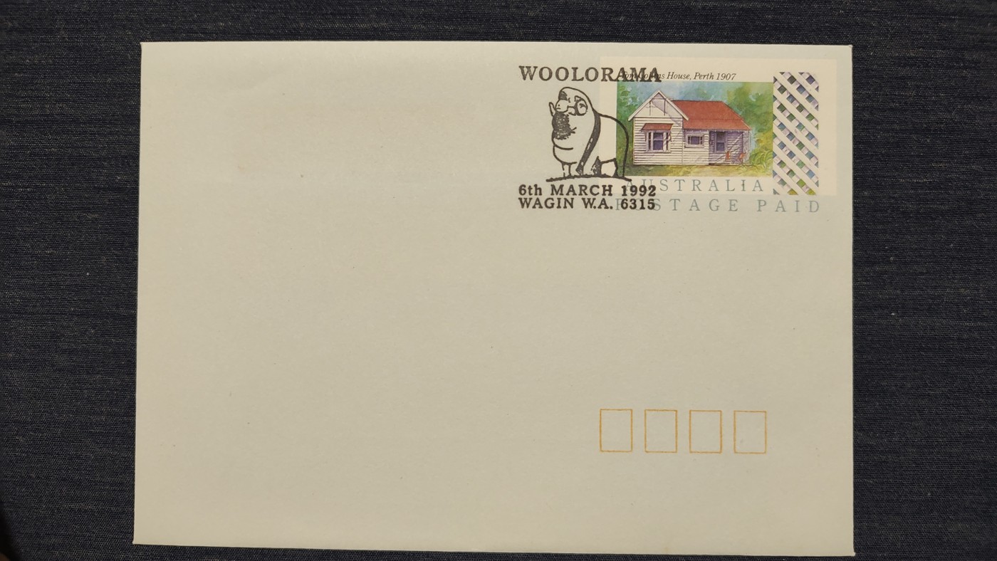 一月邮币社第七期拍卖国际邮票专场 1992年澳大利亚绵羊戳