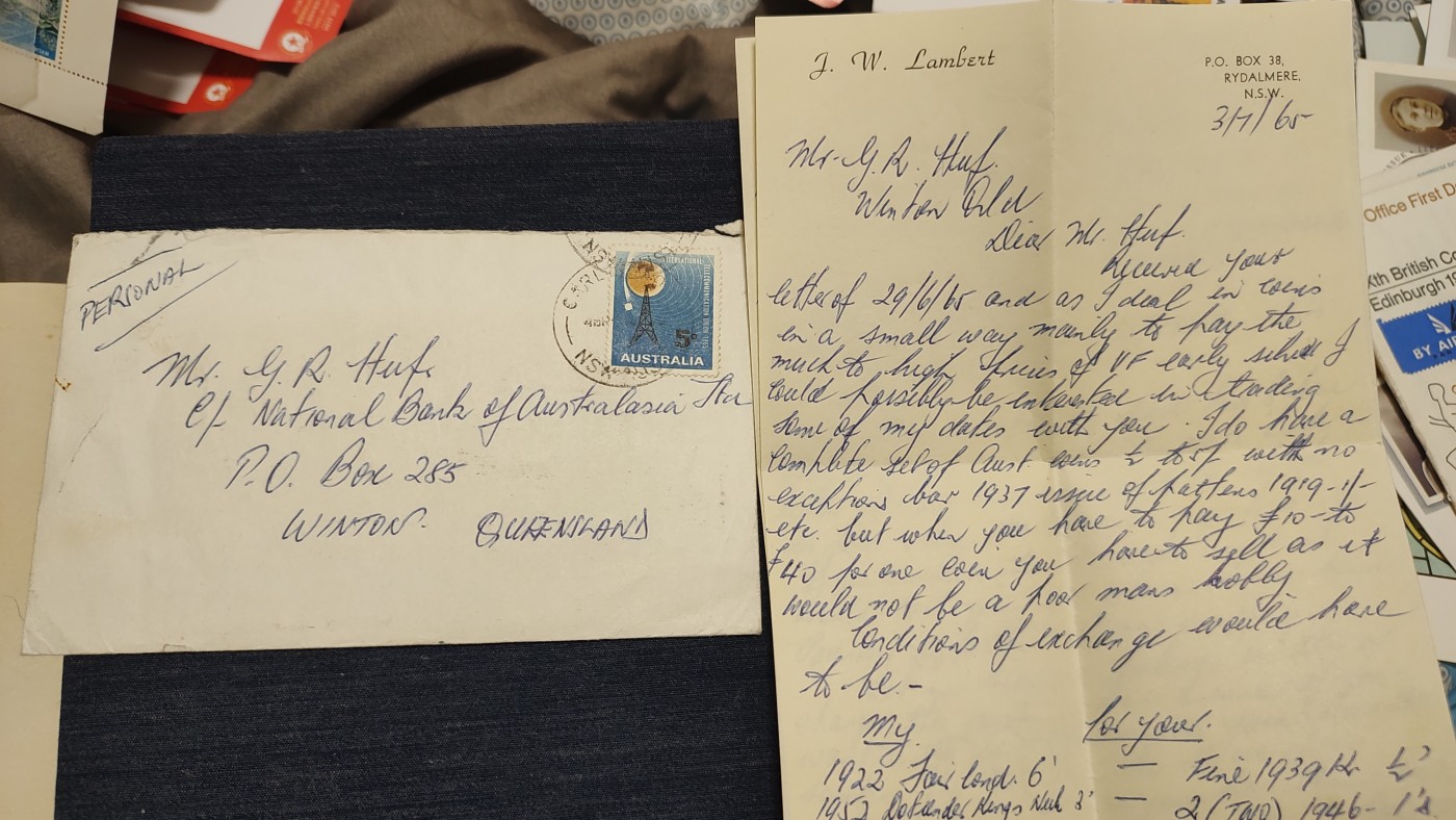 一月邮币社第七期拍卖国际邮票专场 澳大利亚老实寄封