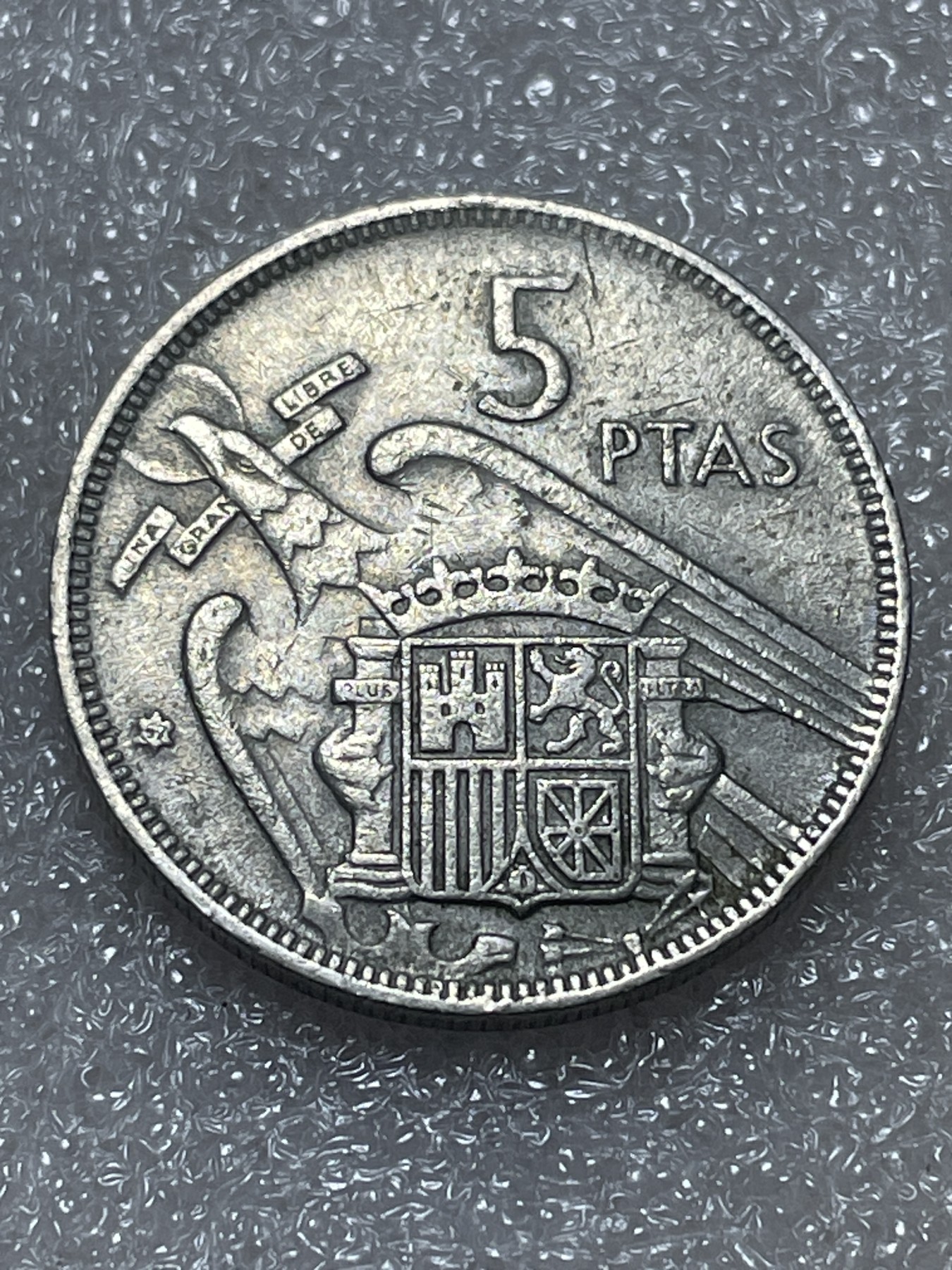 神仙姐姐散币专场第五期（无佣金，预留三期自动发出 1957年西班牙5比塞塔