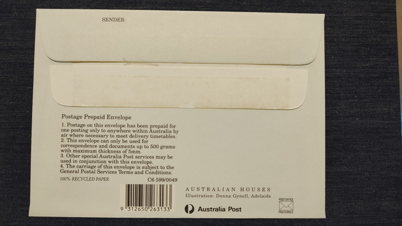 一月邮币社第七期拍卖国际邮票专场 1992年澳大利亚绵羊戳