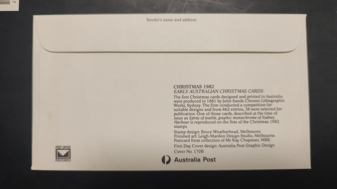 一月邮币社第七期拍卖国际邮票专场 1982年澳大利亚风景花卉首日封