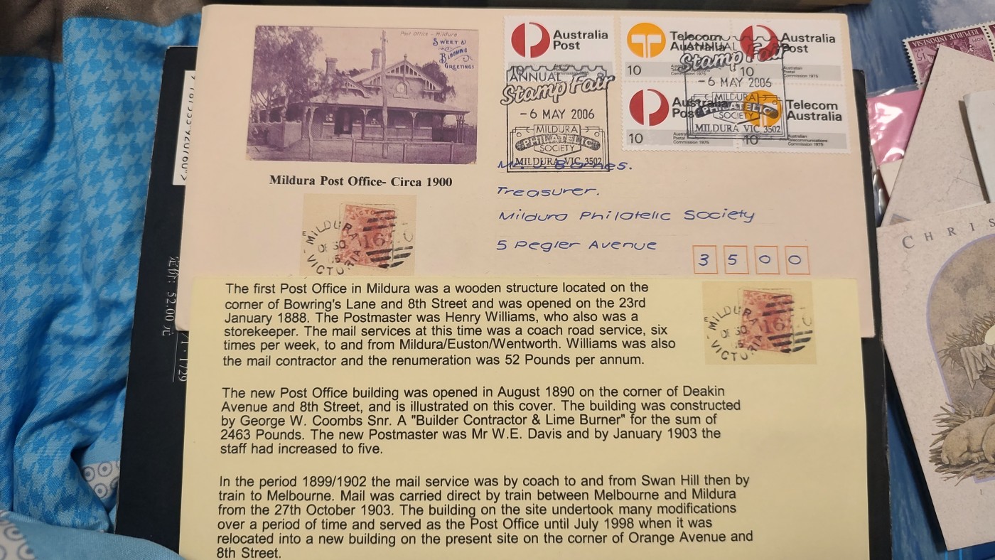 一月邮币社第七期拍卖国际邮票专场 2006年澳大利亚首日实寄封