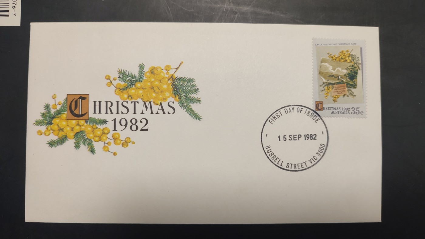 一月邮币社第七期拍卖国际邮票专场 1982年澳大利亚风景花卉首日封