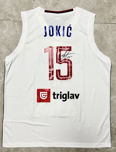 零元拍： “约老师”尼科拉·约基奇亲笔签名塞尔维亚🇷🇸国家队球员版球衣GI品质，全赞助，约老师同尺码。 - 零元拍： “约老师”尼科拉·约基奇亲笔签名塞尔维亚🇷🇸国家队球员版球衣GI品质，全赞助，约老师同尺码。