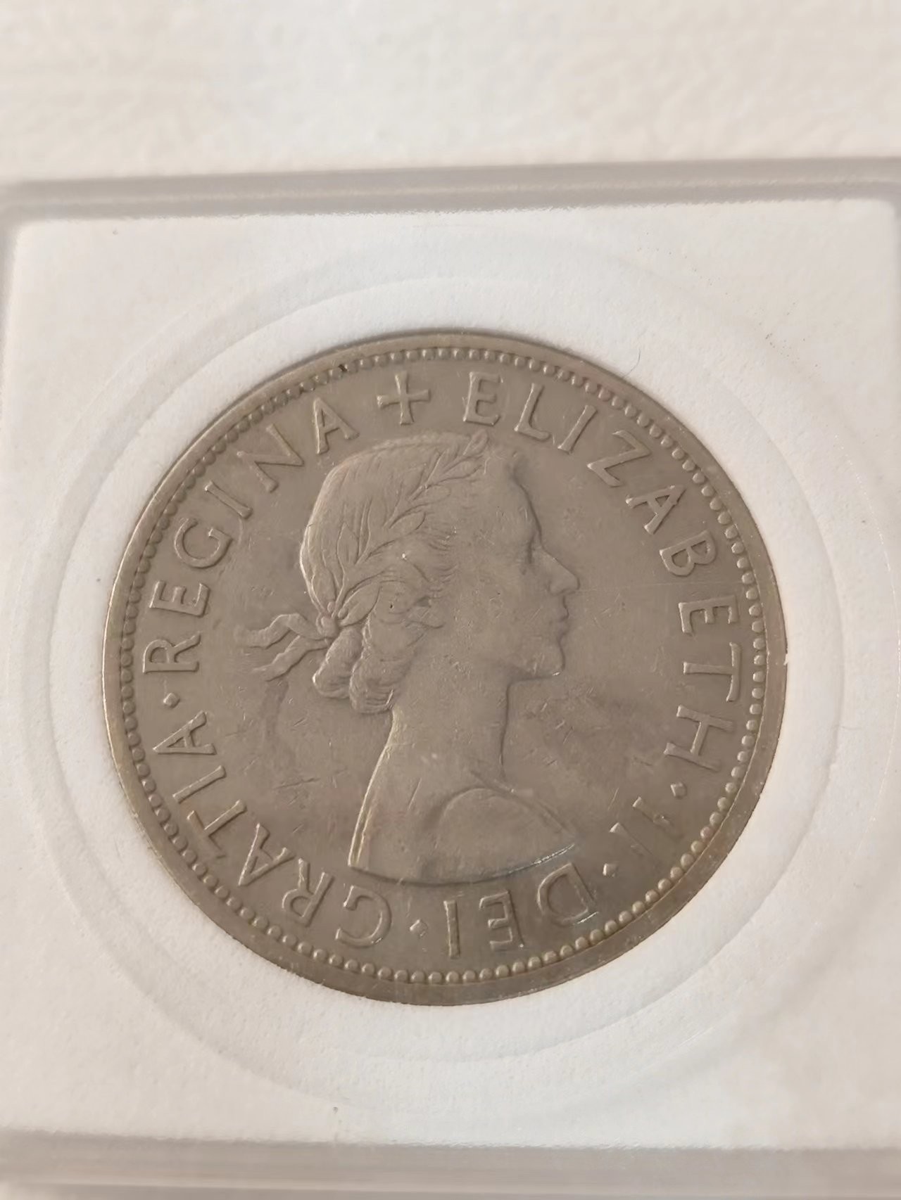 FCO-6-散币-小直径币 英国伊丽莎白半克朗1956