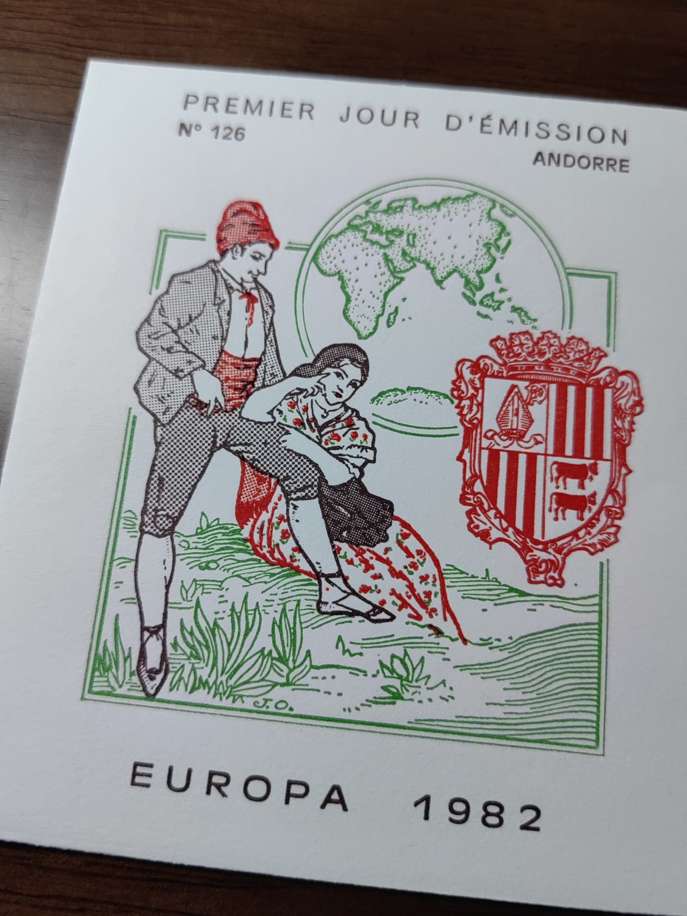 精选邮品专场（秒杀）第①⑨场 法属安道尔1982 欧罗巴 历史事件