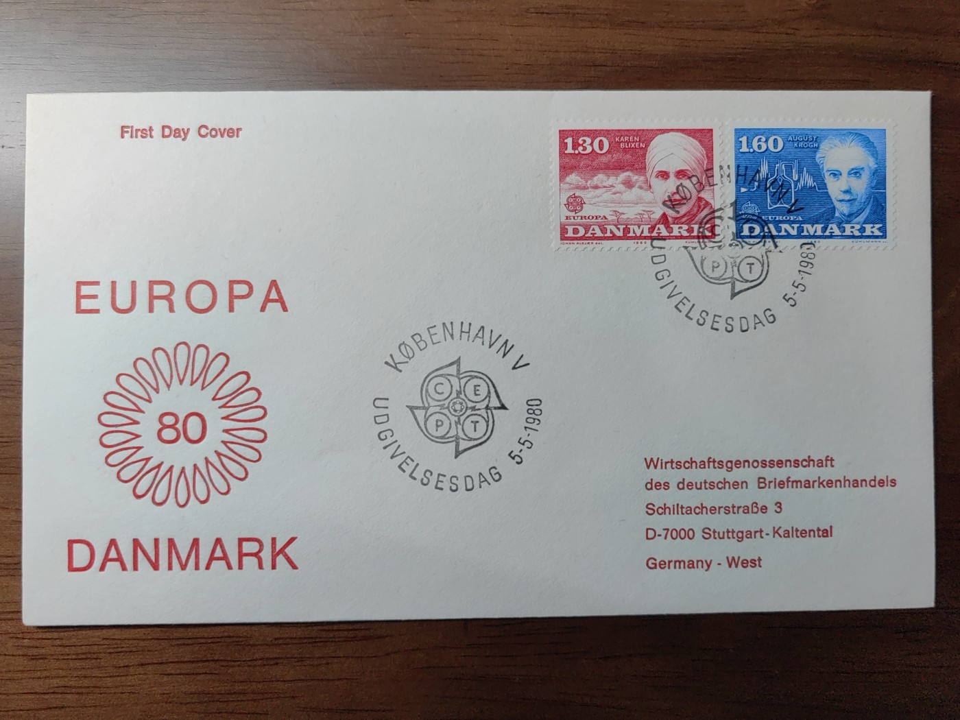 精选邮品专场（秒杀）第①⑨场  丹麦1980年 诺贝尔生理医学奖主克罗格