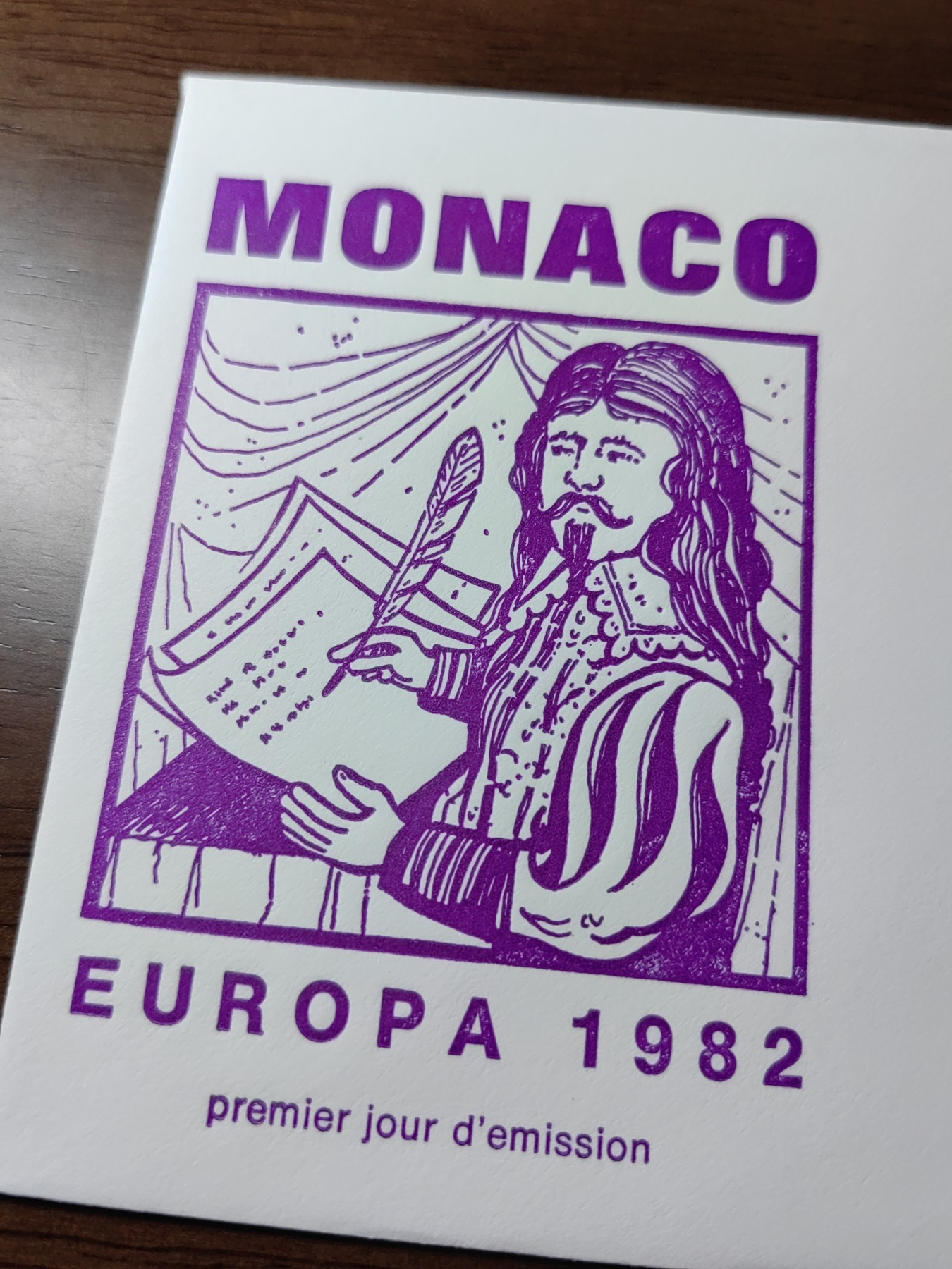 精选邮品专场（秒杀）第①⑨场 摩纳哥 1982年 圭尔夫攻打摩纳哥，佩隆条约