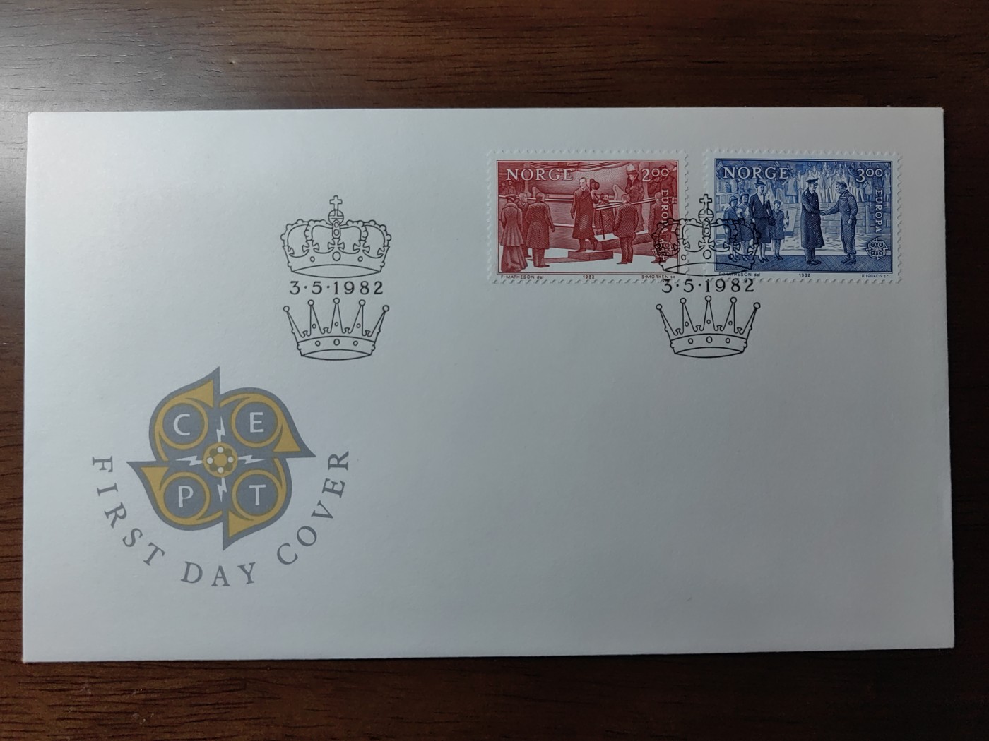 精选邮品专场（秒杀）第①⑨场 挪威1982 历史事件