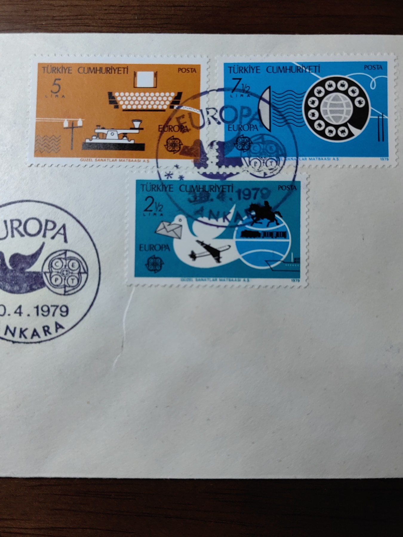 精选邮品专场（秒杀）第①⑨场 土耳其1979年 邮政与通讯