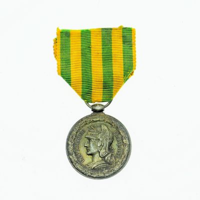 勋章奖章交易所11月4日拍卖 - 法国远征东京奖章，中法，6地名陆军版本