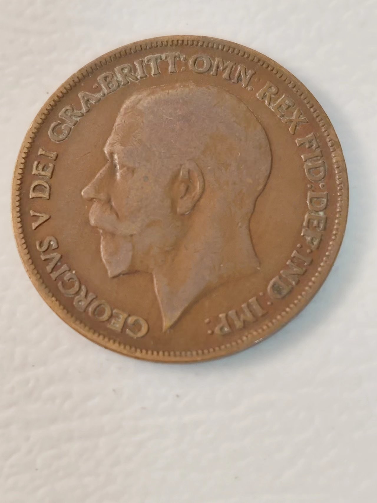 FCO-6-散币-小直径币 英国乔治五世1便士1920
