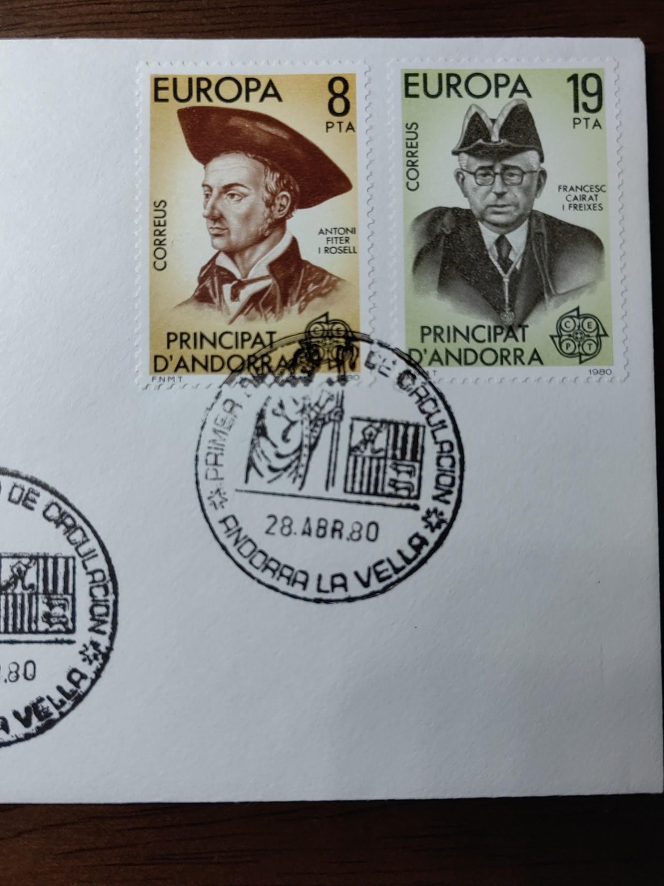 精选邮品专场（秒杀）第①⑨场 安道尔1980 名人
