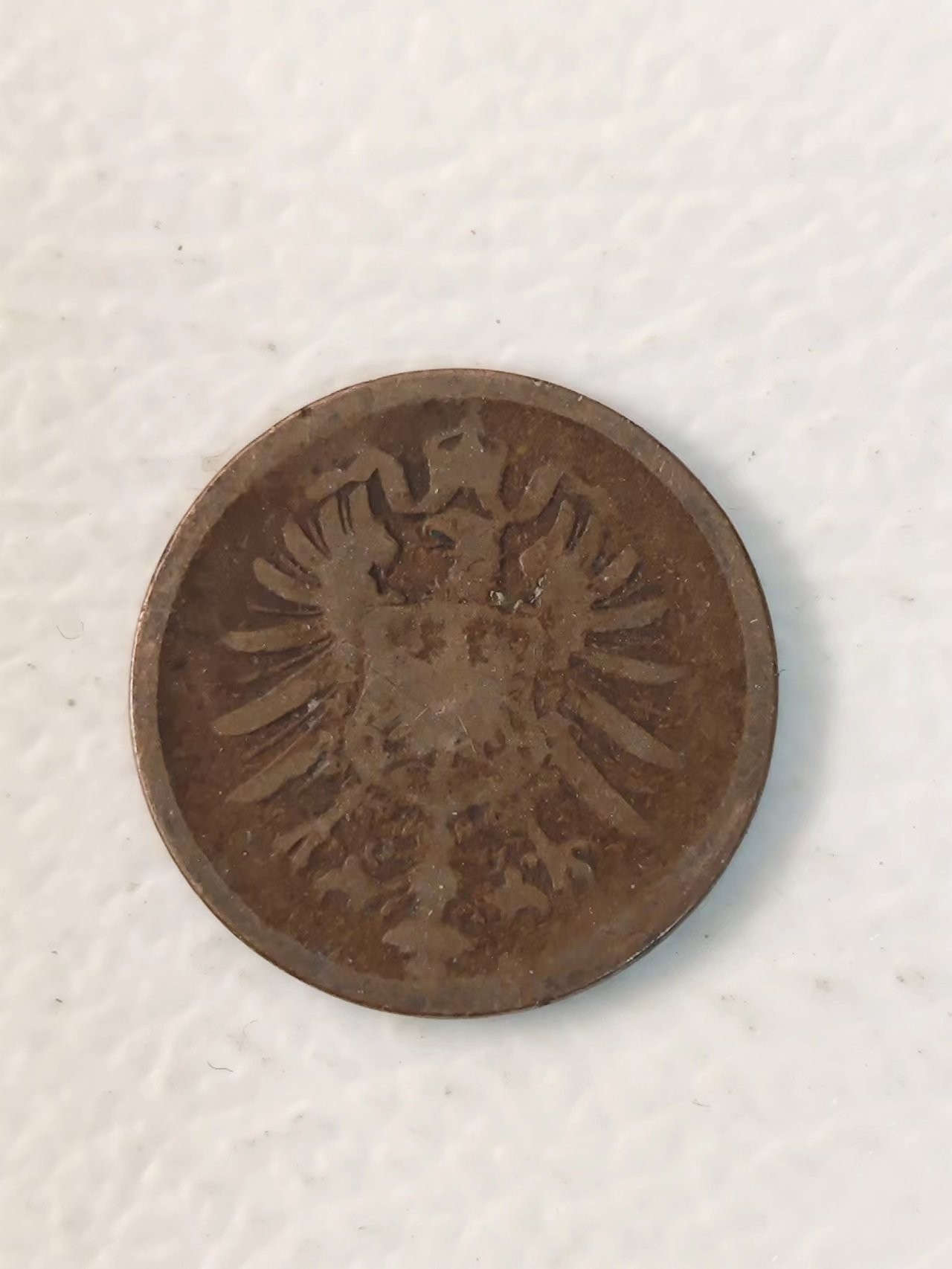 FCO-6-散币-小直径币 短翅德国2芬妮1874差品