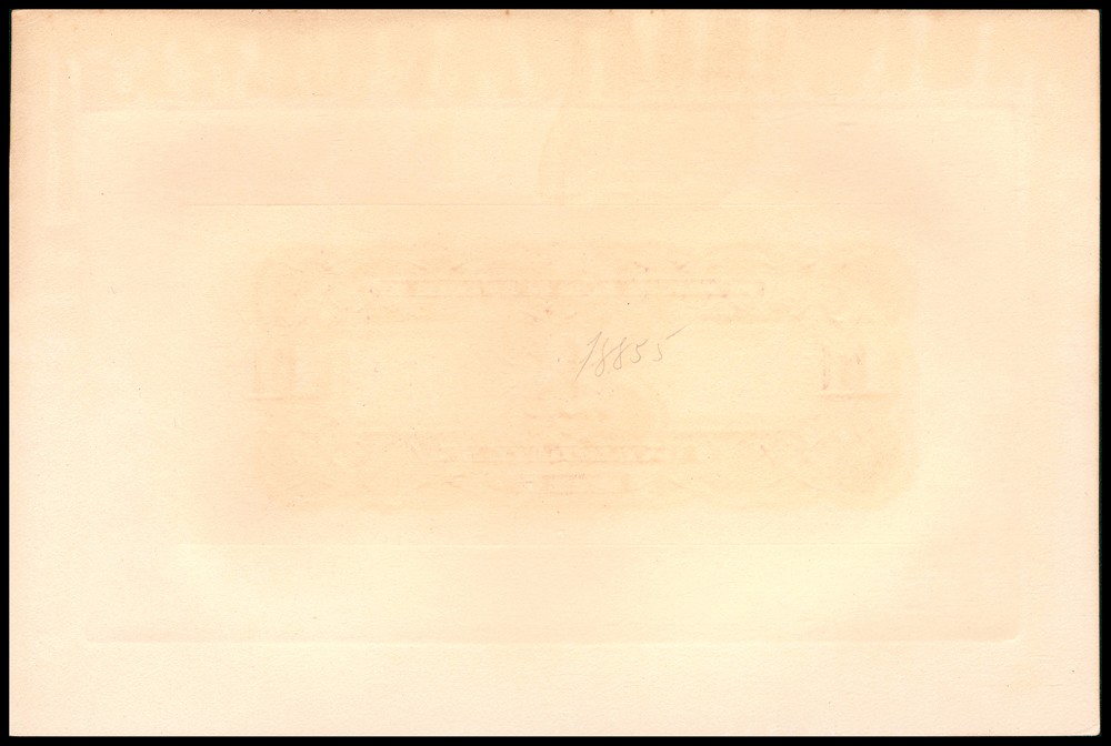 金玉满堂-2023年宜和秋季拍卖-纸币专场 民国十八年（1929年）广西省银行美钞版壹圆、伍圆、拾圆三组共六枚，罕见，双张单面试样，正背面各一枚，贴于卡纸上，均为PMG 65 EPQ，冠军分。