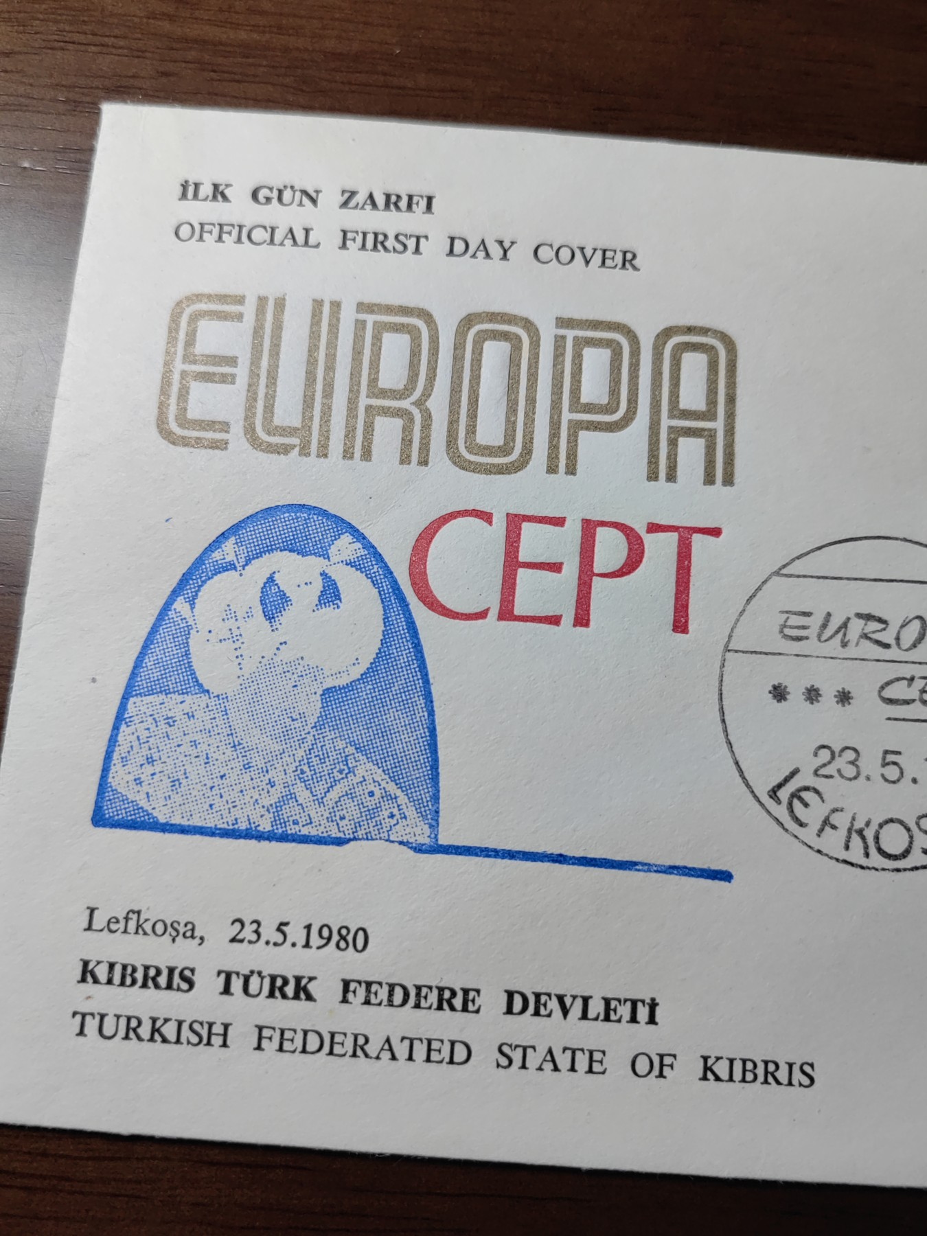 精选邮品专场（秒杀）第①⑨场 土属塞浦路斯1980年 名人