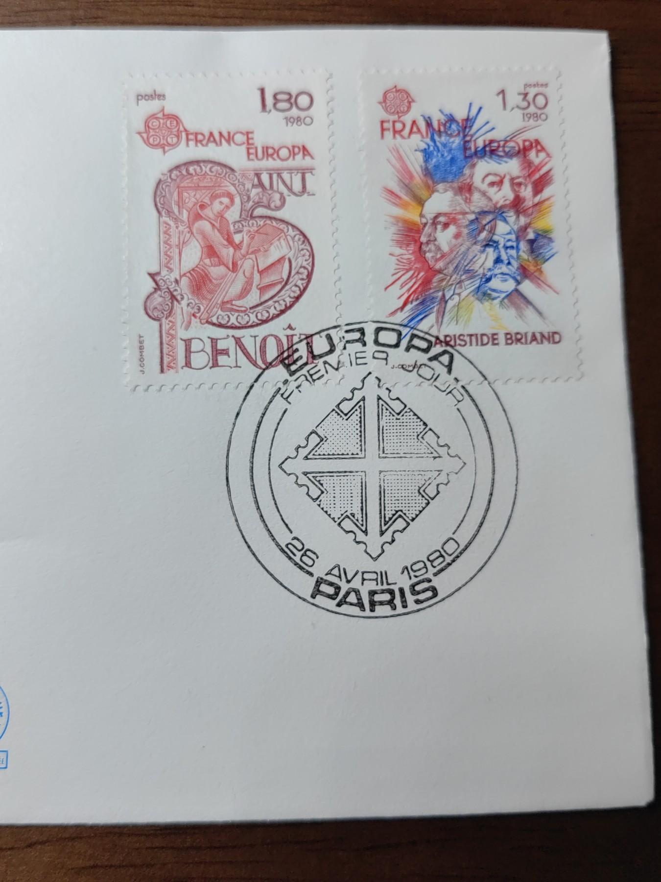 精选邮品专场（秒杀）第①⑨场 法国1980年 诺贝尔和平奖获得者