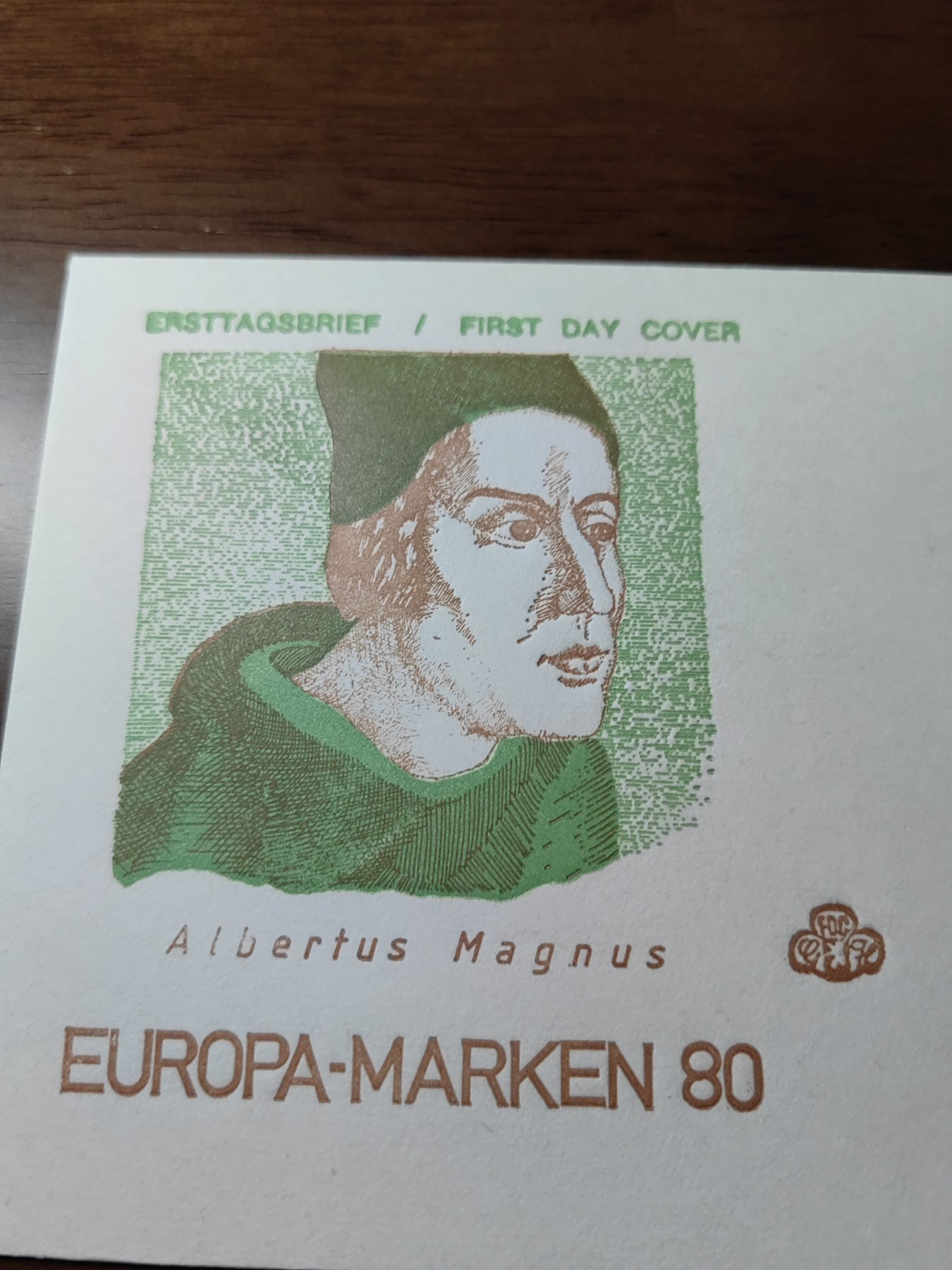 精选邮品专场（秒杀）第①⑨场 德国 西德1980年 数学家莱布尼茨 学者马格努斯