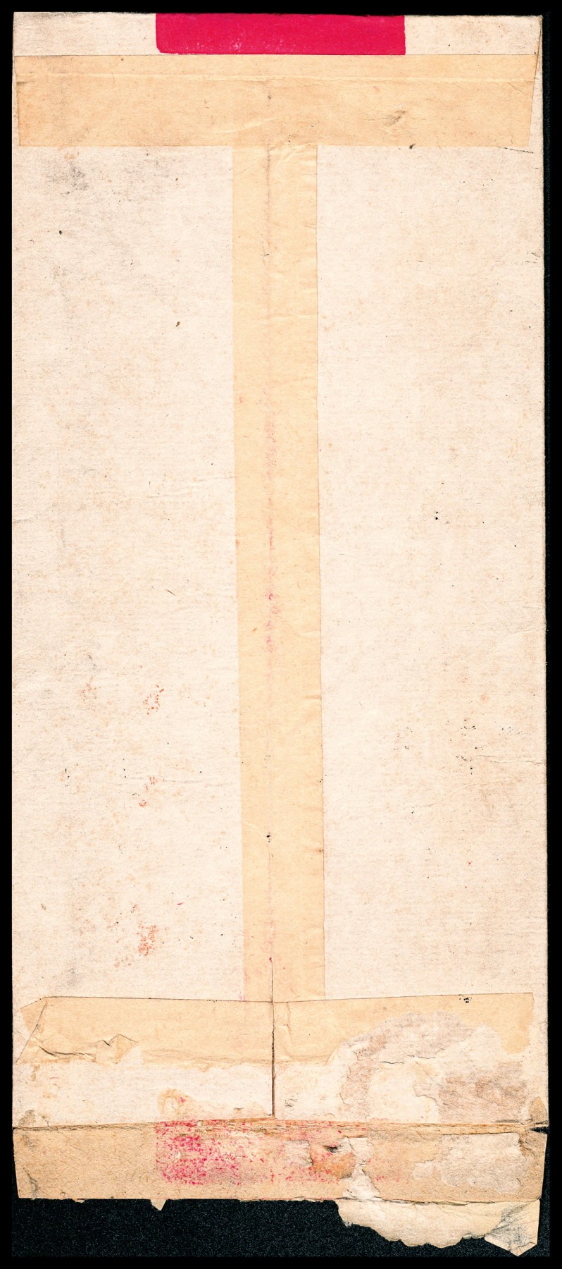 金玉满堂-2023年宜和秋季拍卖-纸币专场 宣统年营口大清银行清理处发直隶厅红条封一枚，内含原信件两张，内容历史意义重大，所述“大清银行改组清理以来，早已停止营业，所有前大清银行名义将次销毁，中国新行尚未发生当此清理期间，以非银行性质，自无从照表填报，至本行在前清时代，原系国家银行注册……”该信件内容清晰见证了大清银行改组中国银行的重要历史信息，可作为重要历史金融资料作为研究，也可作为原始档案馆藏，可遇不可求也！