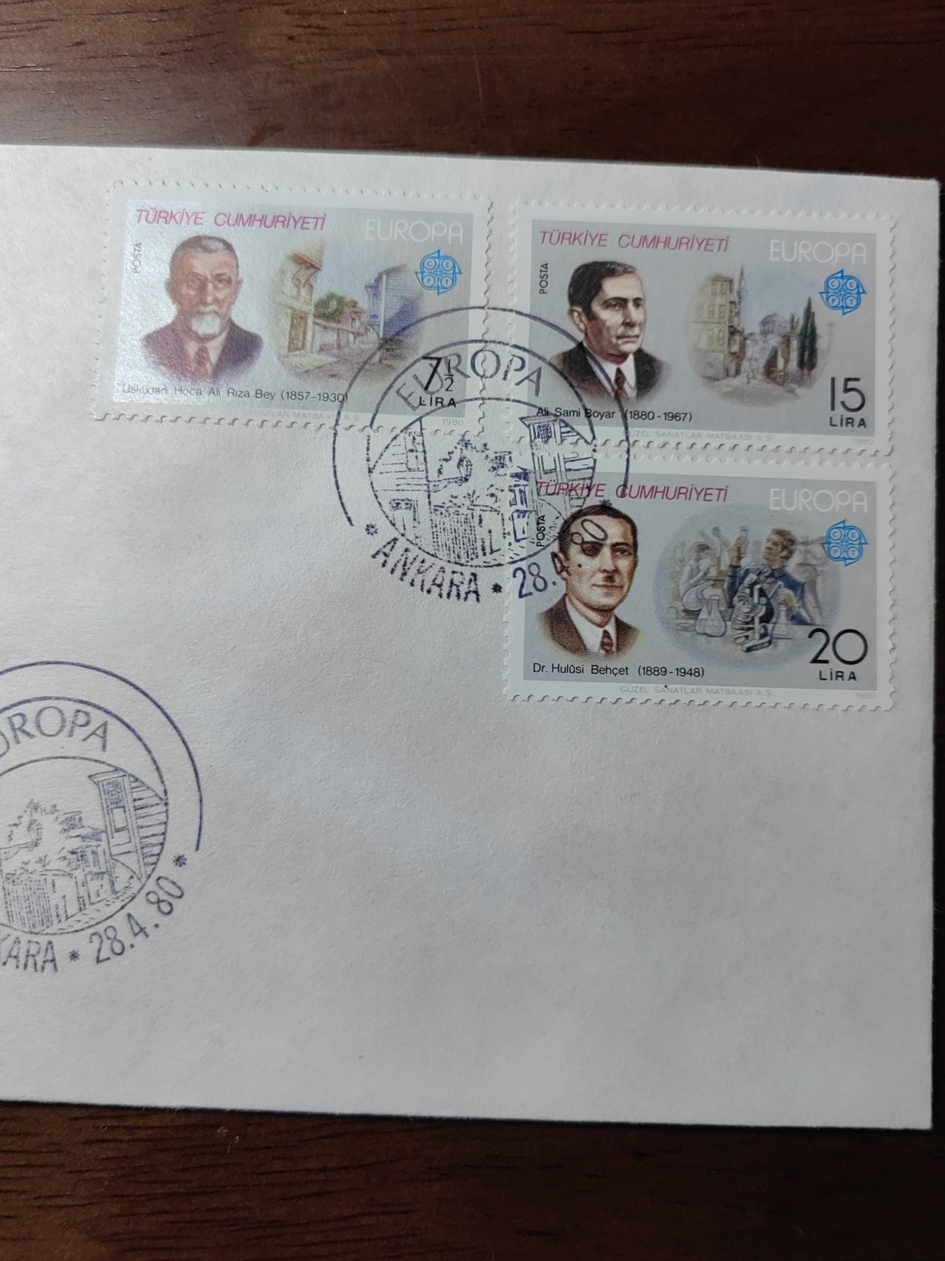 精选邮品专场（秒杀）第①⑨场 土耳其1980年 画家 医生