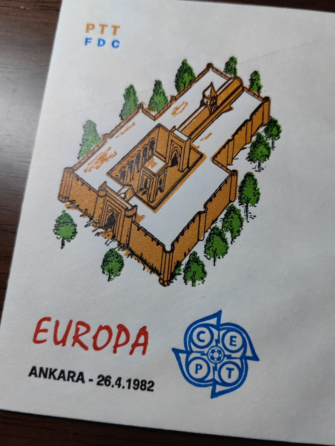 精选邮品专场（秒杀）第①⑨场 土耳其1982年欧罗巴历史事件 中国丝绸之路地图遗产