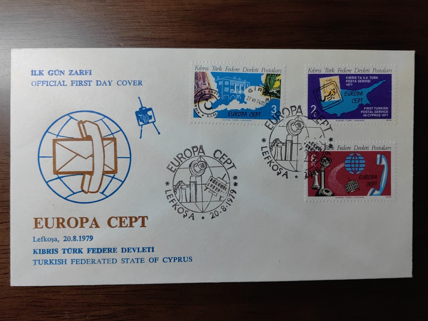 精选邮品专场（秒杀）第①⑨场 土属塞浦路斯1979年 通讯地图