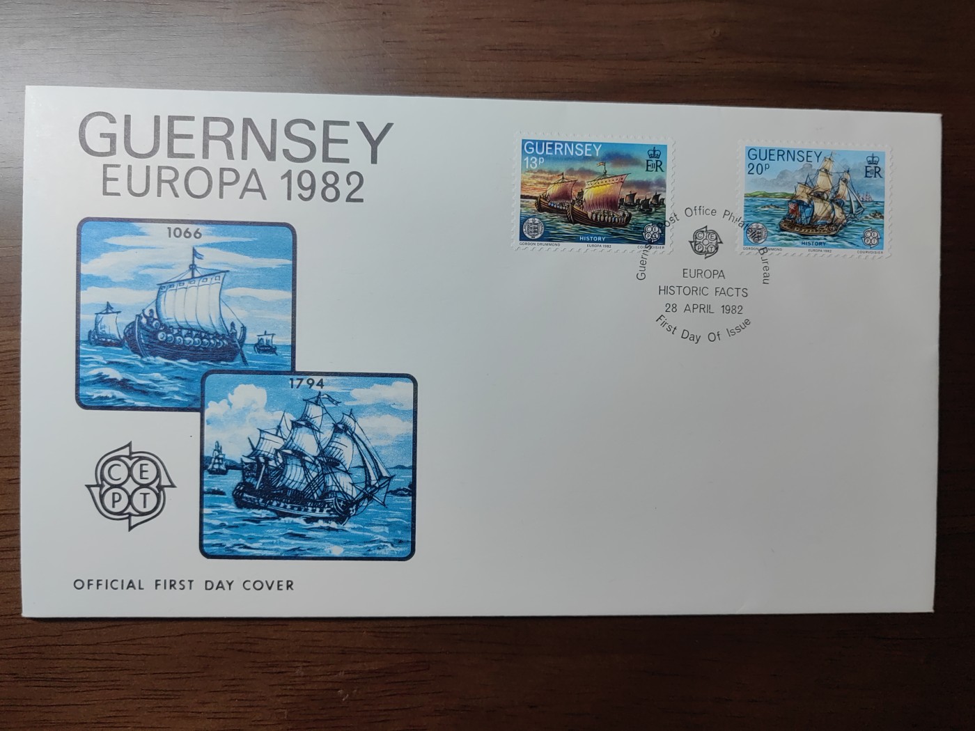 精选邮品专场（秒杀）第①⑨场 根西岛1982 历代帆船2全