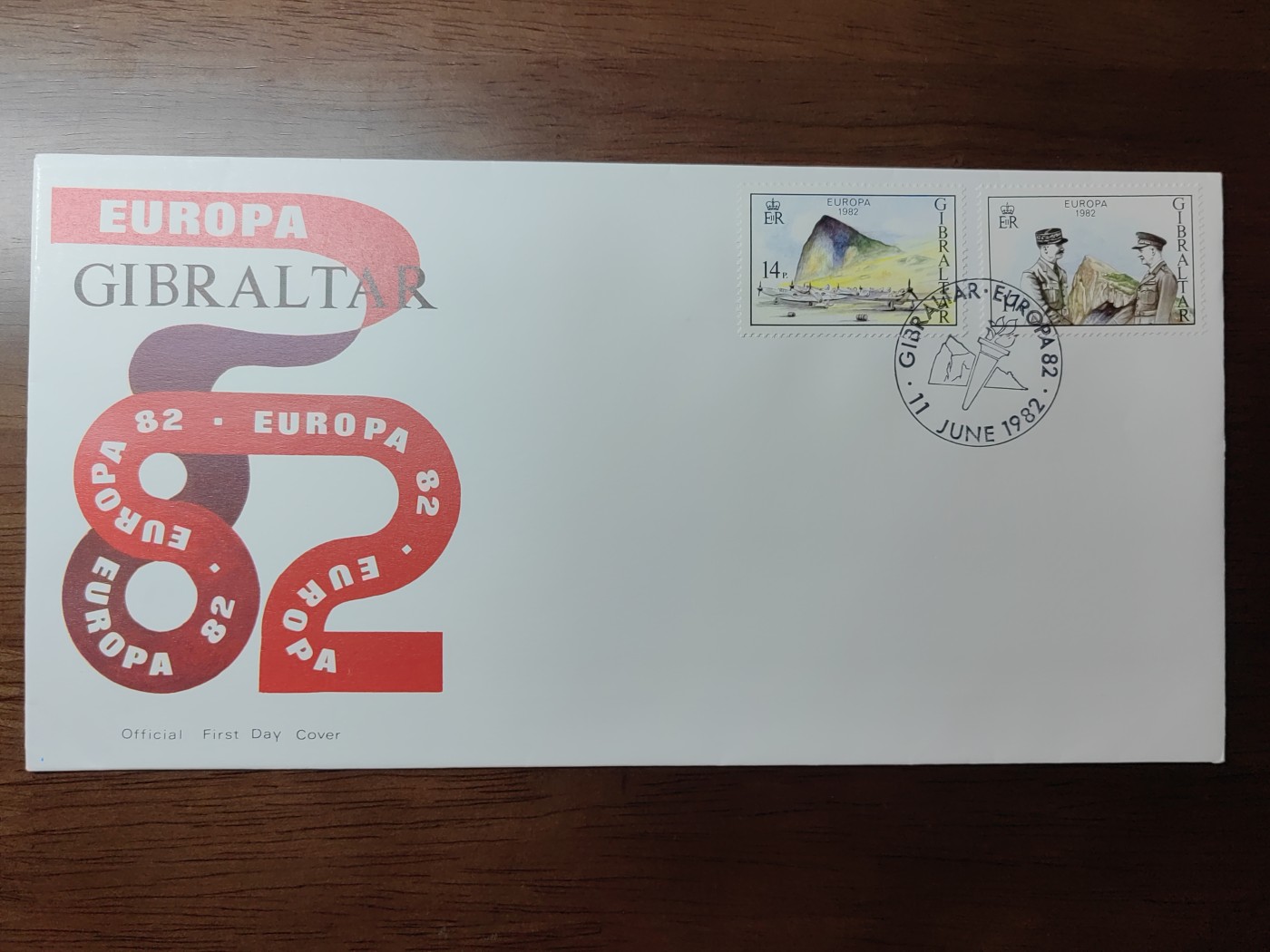 精选邮品专场（秒杀）第①⑨场 直布罗陀1982年 战斗机&艾森豪威尔 2全