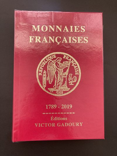 法国1789-2019硬币目录，外面包了一层我自己做的透明书套 - 法国1789-2019硬币目录，外面包了一层我自己做的透明书套
