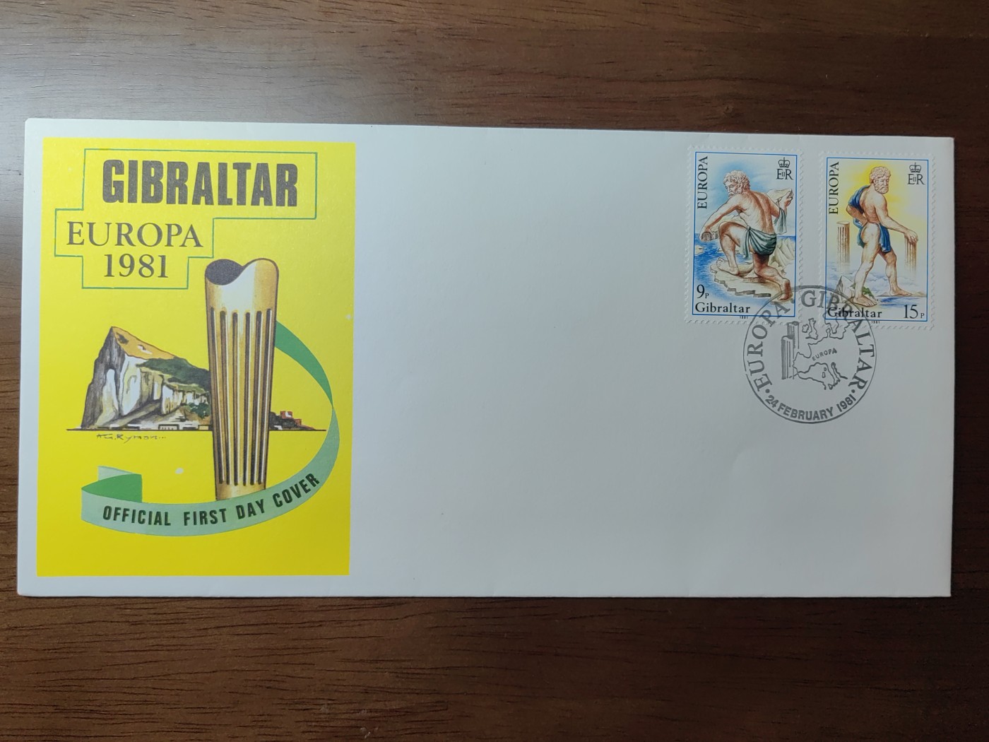 精选邮品专场（秒杀）第①⑨场 直布罗陀1981 传说与神话  