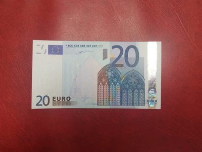 欧盟纸币Euro 一签 20欧元 稀有冠号N奥地利 全新UNC - 欧盟纸币Euro 一签 20欧元 稀有冠号N奥地利 全新UNC