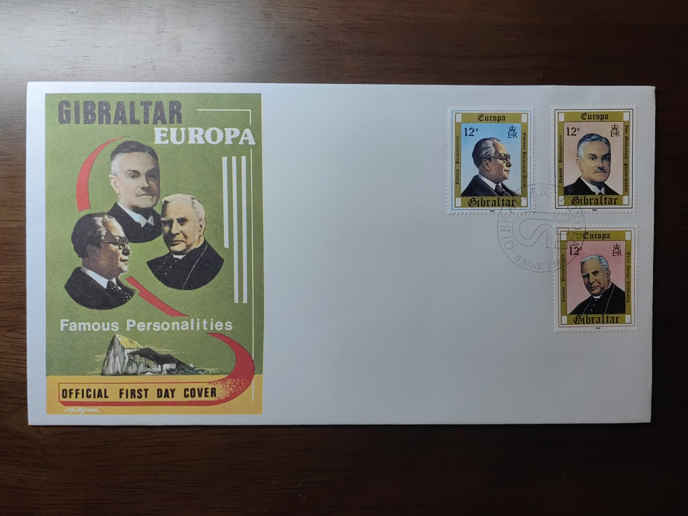 精选邮品专场（秒杀）第①⑨场 直布罗陀1980年 艺术家