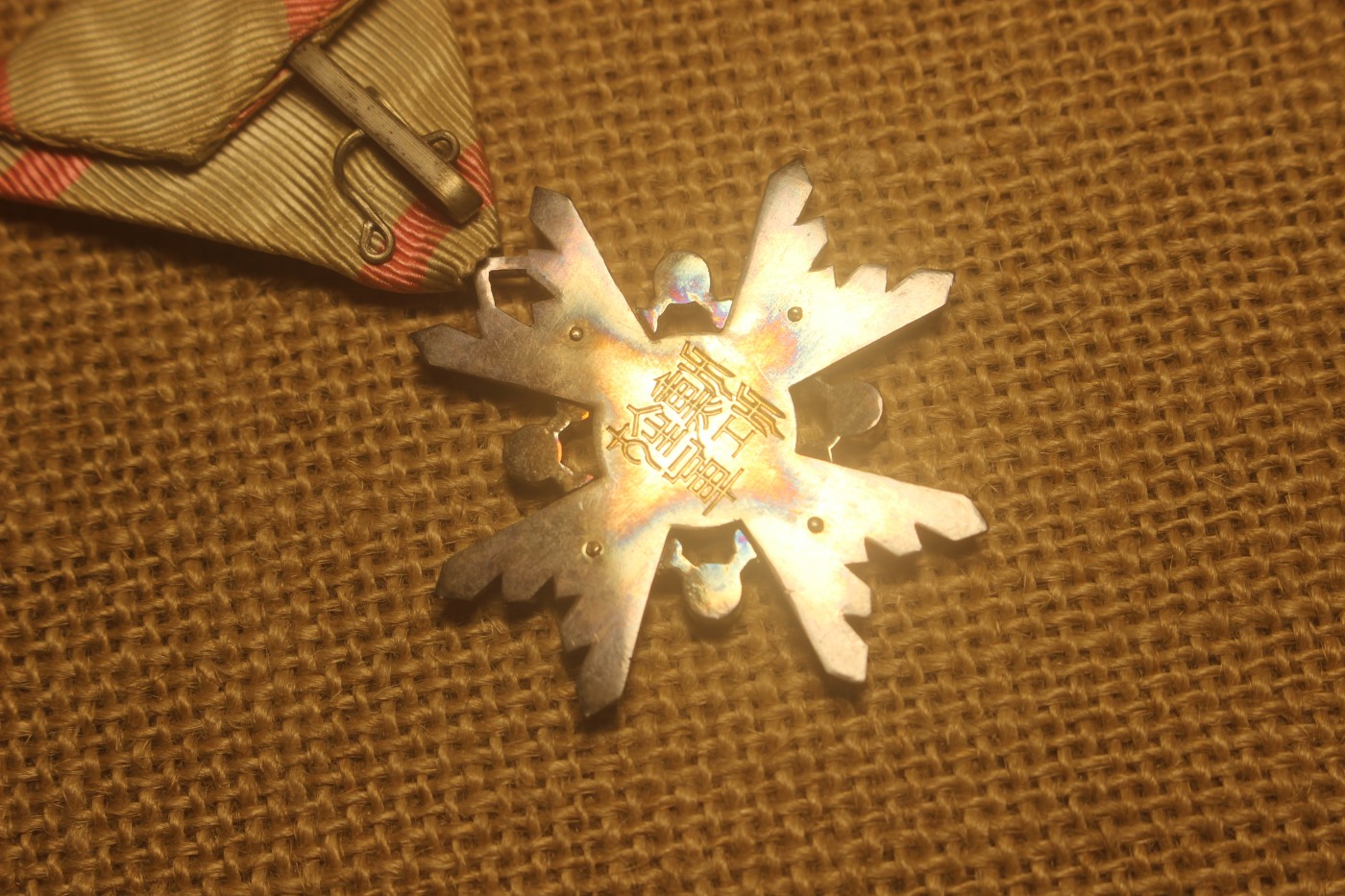 老王的周四小拍拍 六等瑞宝章，明治式样，粉绶带 