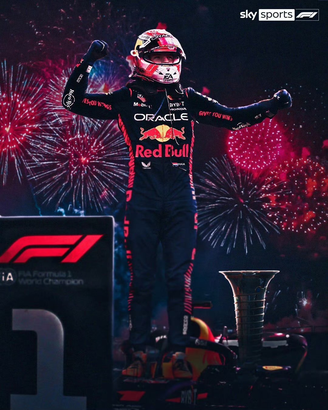 零元拍：F1三连车手总冠军马克斯-维斯塔潘亲笔签名世界一级方程式汽车锦标赛官方冠军T恤，如果也让我给个要不要拿下的建议，我必须说必须的必！