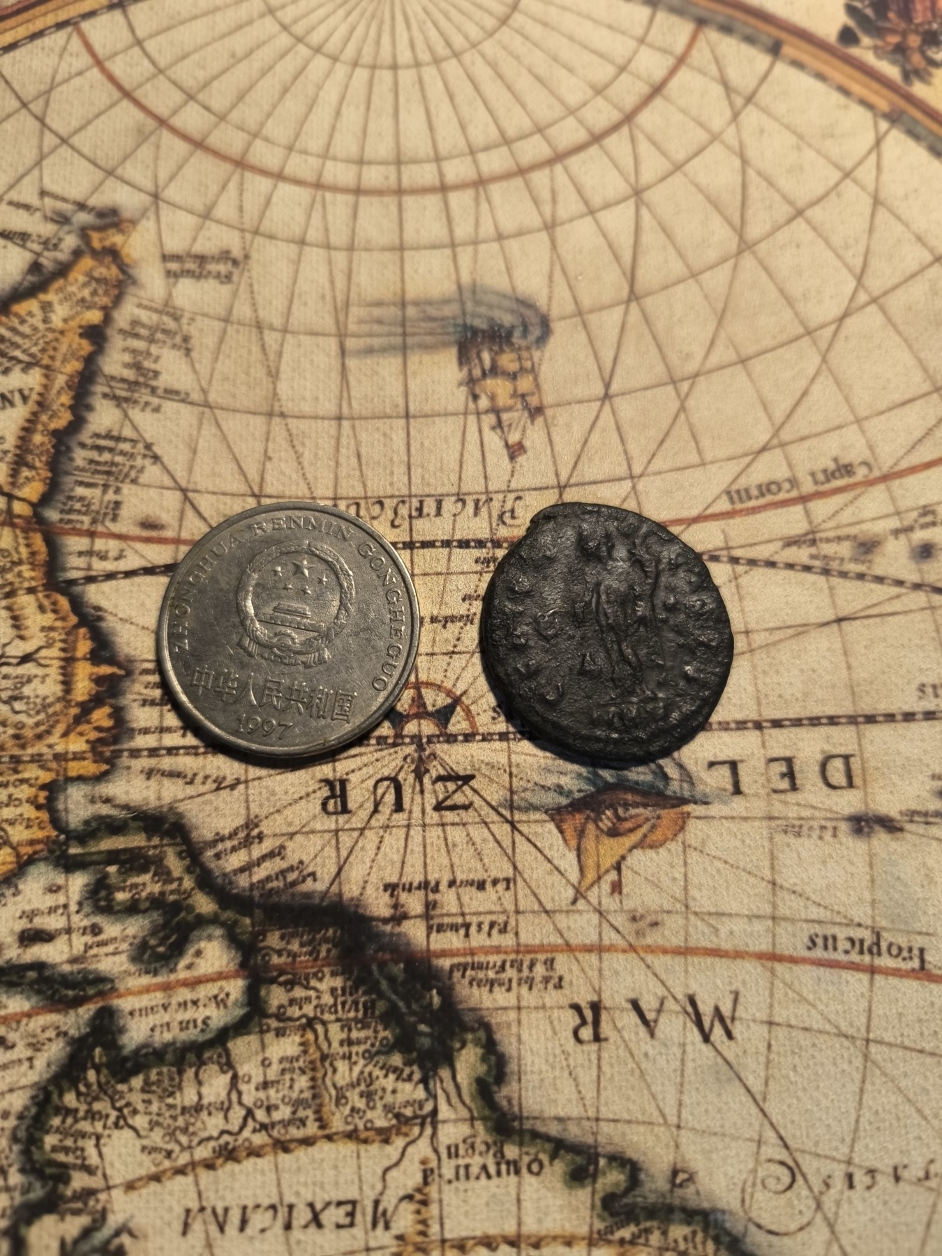 【大巴扎】第13回：汉代铜币，欧洲银币，西藏银币，罗马铜币（全场包邮） 罗马铜币，品相挺好的，挺清晰的，铜币能保存成不容易