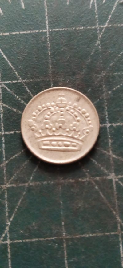外国硬币初藏散币银币第7场(押金设置是无奈之举，每期都有拍后不付款者，敬请各位谅解。) - 瑞典10欧尔银币1956年。