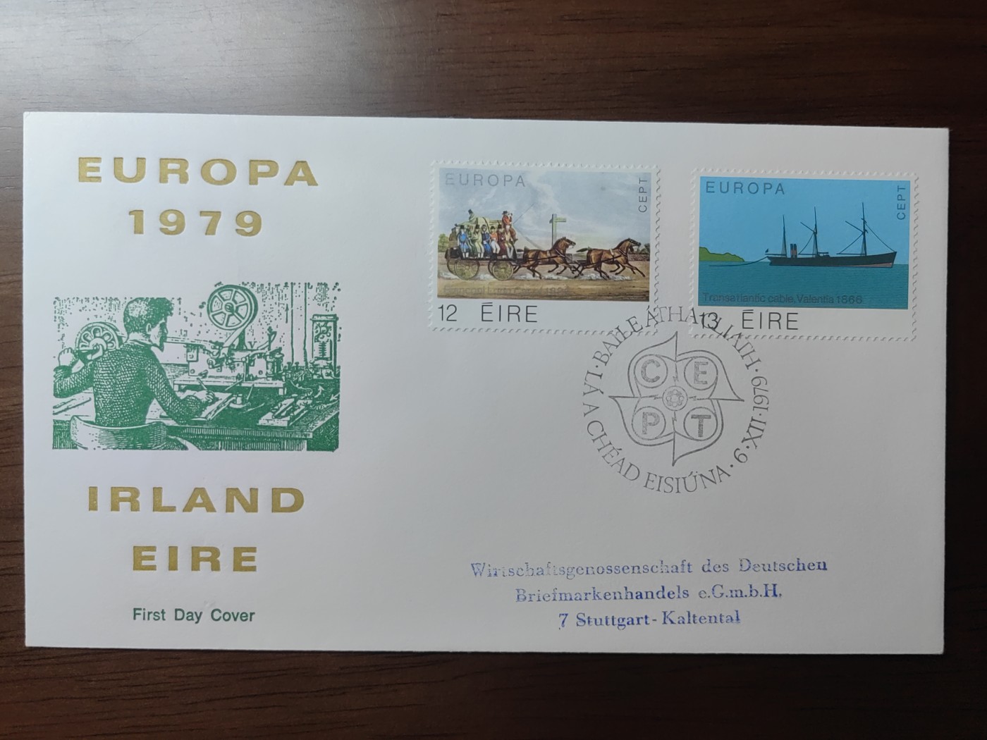 精选邮品专场（秒杀）第①⑨场 G爱尔兰1979 邮政运输2全