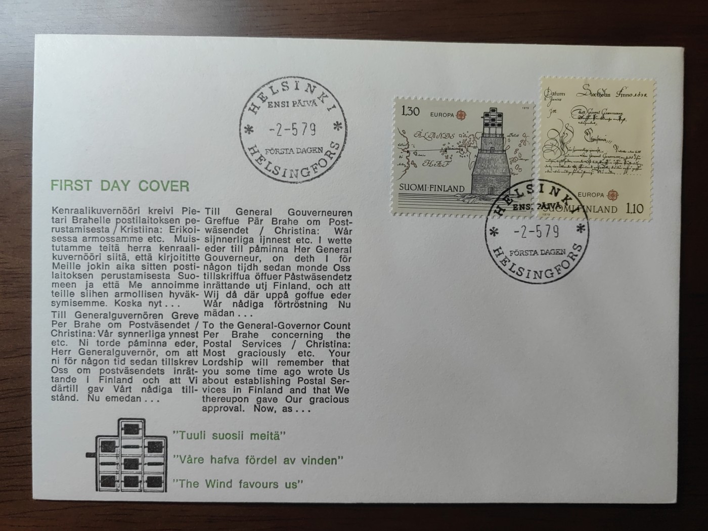 精选邮品专场（秒杀）第①⑨场 芬兰1979年 德邮小店