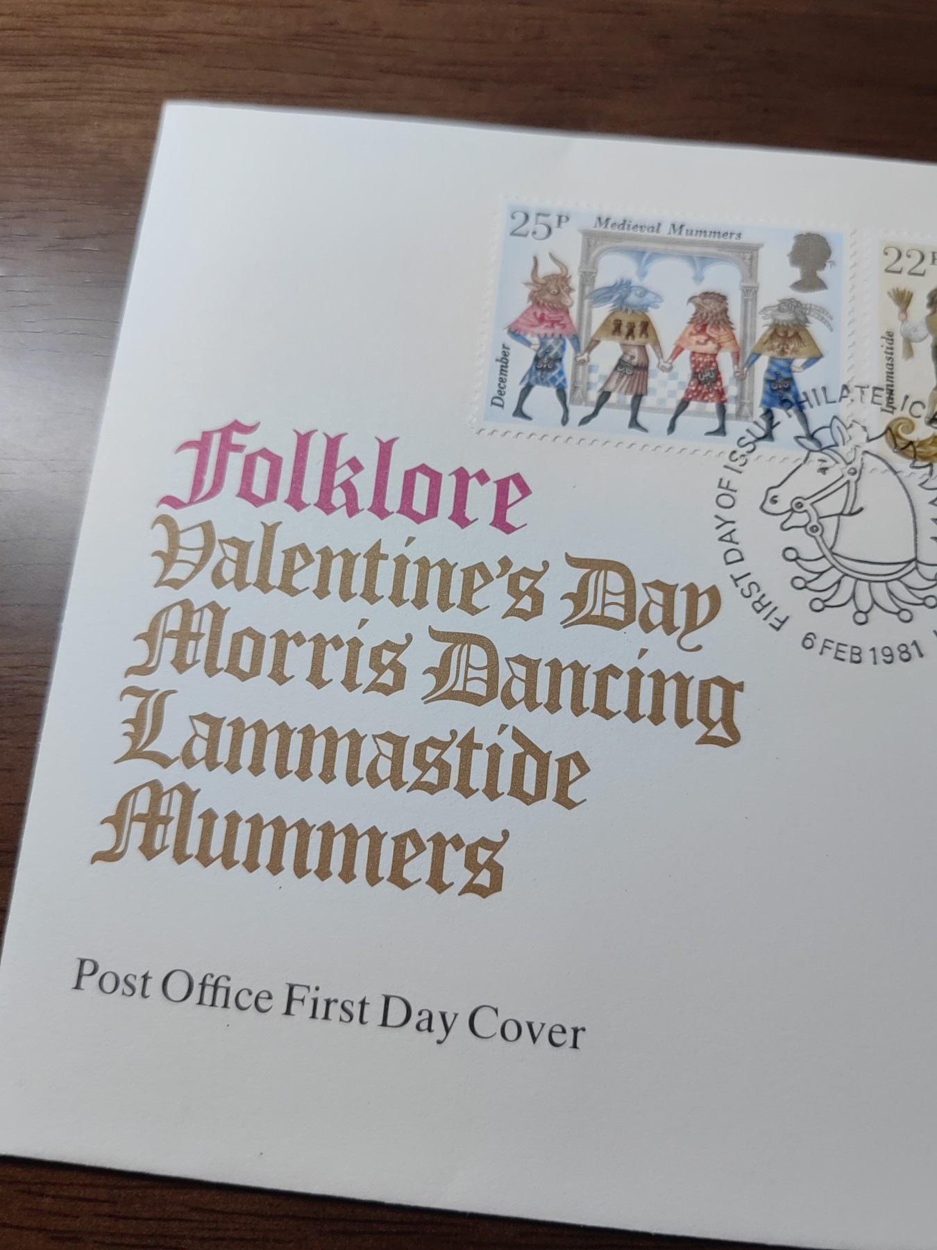 精选邮品专场（秒杀）第①⑨场 1981英国   民间节日 情人节 化装舞会 4全新