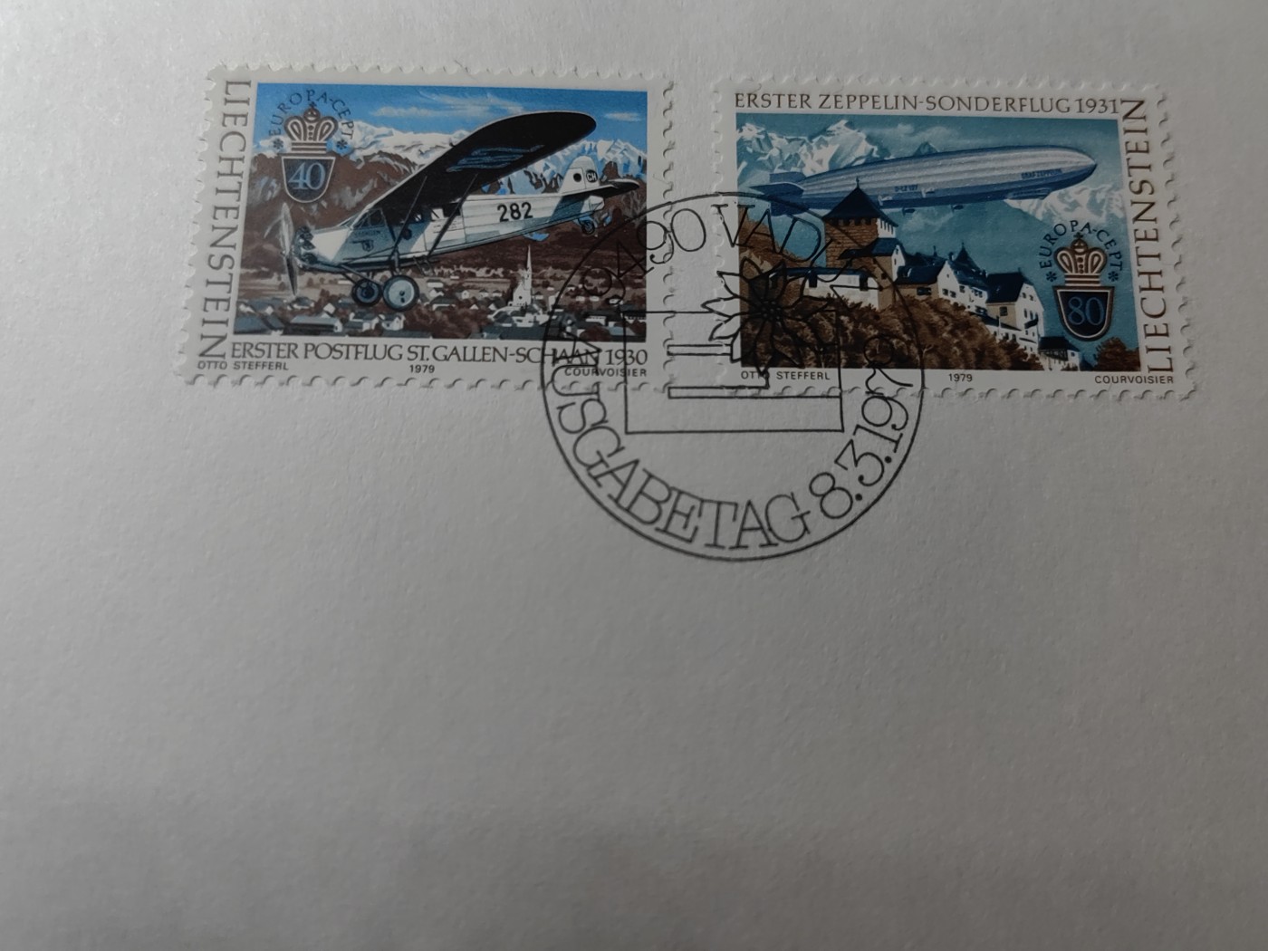 精选邮品专场（秒杀）第①⑨场 列支敦士登1979 邮政飞机2全