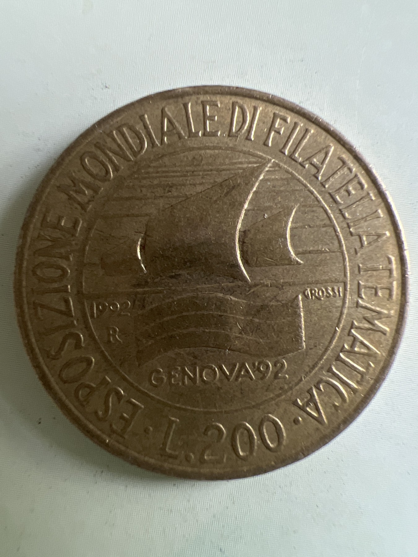 第449期 硬币专场 （无押金，捡漏，全场20包邮，偏远地区除外，接收代拍业务） 意大利200里拉纪念币
